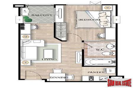 The Address 42 | New Impressive One Bedroom Condo for Sale at Ekkamai, 250m to BTS-7