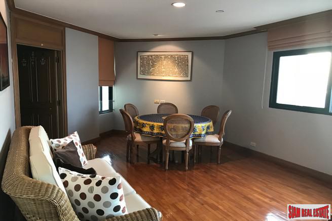 Sathorn Gardens | River and City Views from this Three Bedroom Condo for Rent at Sathorn, Bangkok-9