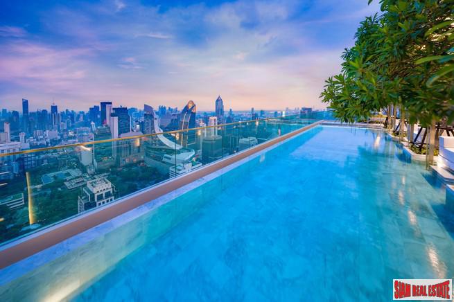 Newly Completed Ultra Luxury High-Rise Condo at Chidlom in the Pathumwan Area - Up to 25% Discount and Rental Guarantee 5% for 2 Years! Studio Units-16