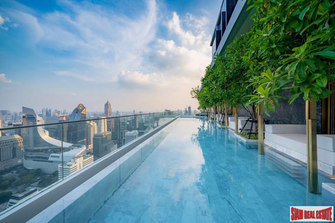 Newly Completed Ultra Luxury High-Rise Condo at Chidlom in the Pathumwan Area - Up to 25% Discount and Rental Guarantee 5% for 2 Years! Studio Units-17
