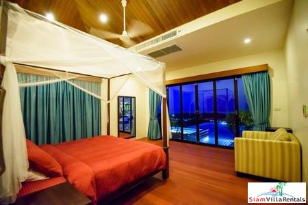 Panoramic Ocean and Lush Mountain Views from this Three Bedroom in Nai Thon-5