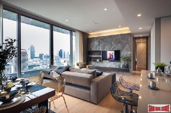 Luxury Saladaeng Two Bed Duplex Condos next to MRT, BTS and Lumphini Park - 16% Discount!-10
