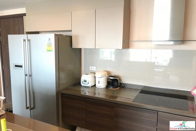 Teal Sathorn- Taksin | City Views from the 27th Floor of this Furnished Three Bedroom Condo in Wongwian Yai-1