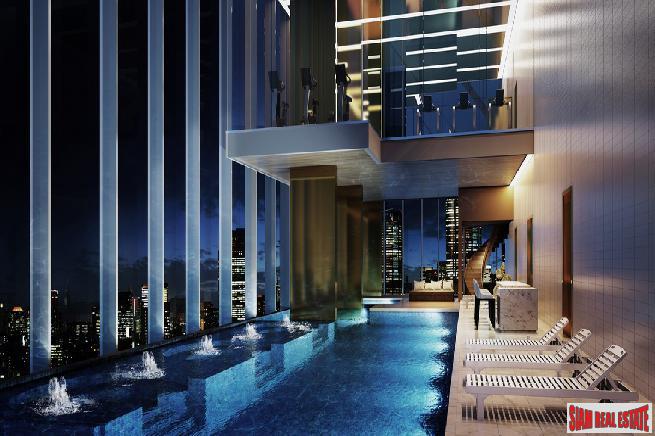 Luxury Two Bed Condos at the Newly Completed Hyde Sukhumvit 11, BTS Nana - 2 Bed Units - Free Furniture!-13