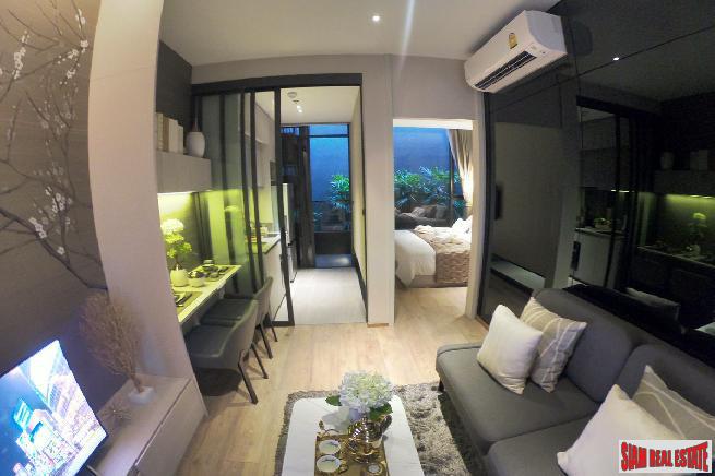 Luxury New Condo Nearing Completion by Japanese and Thai Developers Located between Thong Lor and Ekkamai - One Bed Units - Free Full Furniture or Cash Discount!-15