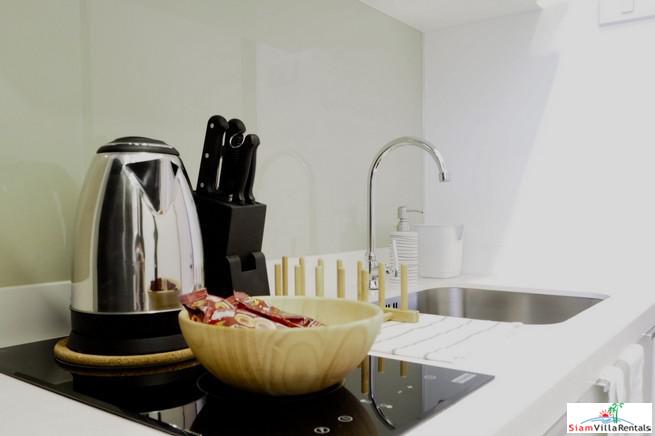 Chewathai Residence Asoke | Cozy Modern One Bedroom Duplex for Rent in Phra Ram 9-9
