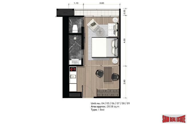 Park 24 | Investment Opportunity to Own Six New Condos on the 27th Floor in Phrom Phong-9