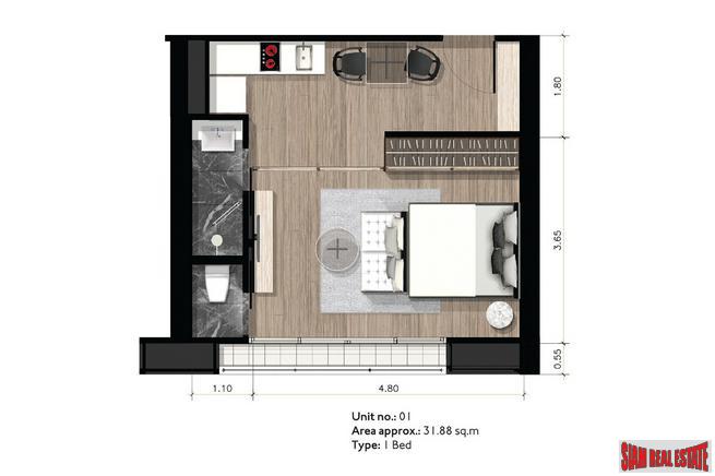 Park 24 | Investment Opportunity to Own Six New Condos on the 27th Floor in Phrom Phong-10