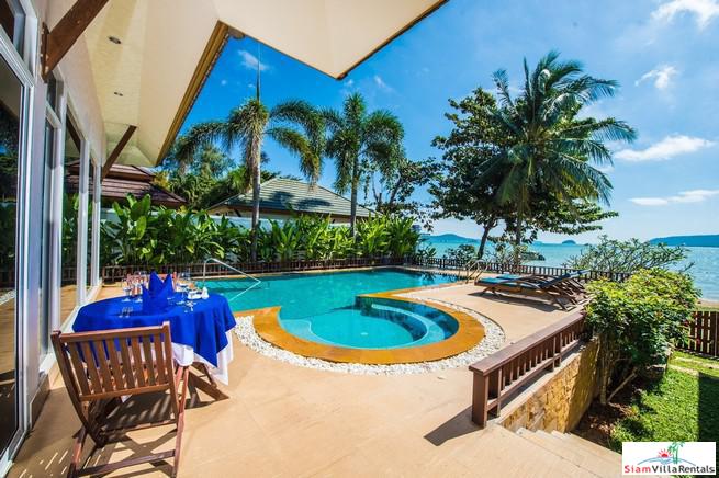Five Bedroom Ocean Front Pool Villa for Rent in Chalong Bay