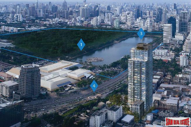 Brand New High-Rise 5* Branded Residence Condo at Queen Sirikit Park MRT - 3 Bed Penthouse Units-4