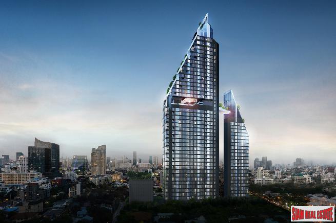 New Condo Under Construction | Architectural Masterpiece in one of Bangkoks Hottest Locations - Ekkamai - Two Bed and Two Bed Plus Units - EIA Approved