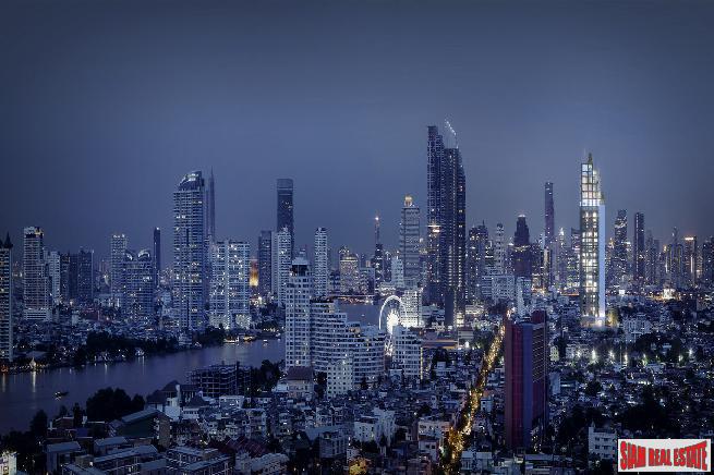 Nearing Completion is this Low Density Luxury Condos suited for Living and Investment at Charoenkrung Road, Sathorn - 1 Bed Units - Discount and 6% Rental Guarantee for 2 Years!-2
