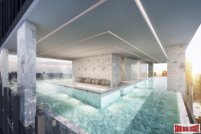 Nearing Completion is this Low Density Luxury Condos suited for Living and Investment at Charoenkrung Road, Sathorn - 2 Bed Duplex Loft Units - Discount and 6% Rental Guarantee for 2 Years!-3