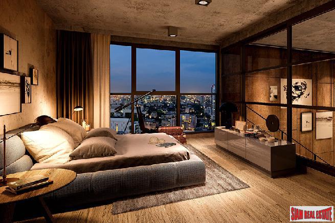 The Lofts Asoke | Luxury Newly Completed One Bed Duplex Corner Unit on High Floor-9