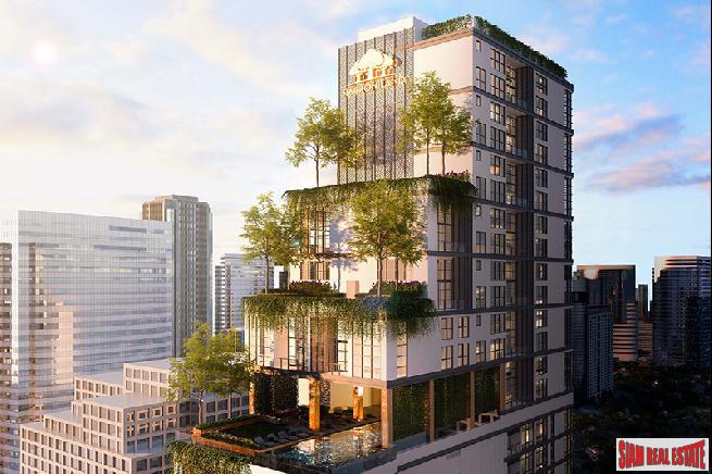 The Lofts Asoke | Luxury Newly Completed One Bed Duplex Corner Unit on High Floor-14