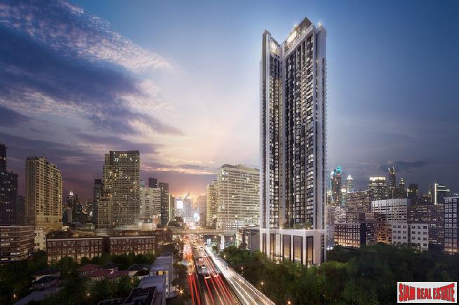 Prestige-Luxury High-Rise Condo by Leading Thai Developers at Siam next to BTS Ratchathewi - 2 Bed Units-0