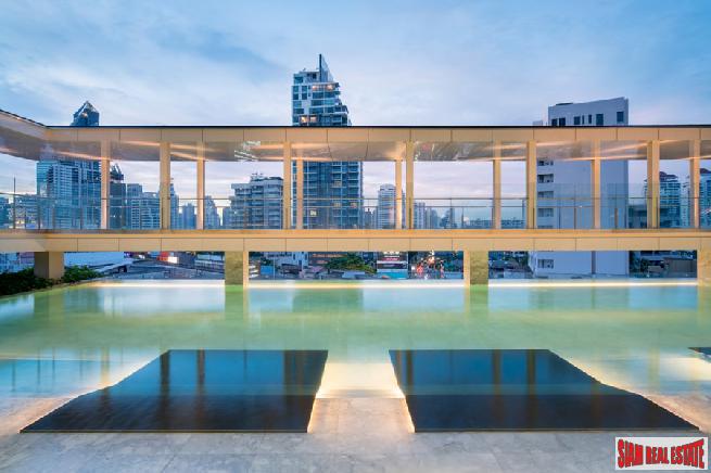 Penthouse with Private Jacuzzi Pool at Newly Completed Luxury Condos at Trendy area of Thong Lor, next to BTS-2