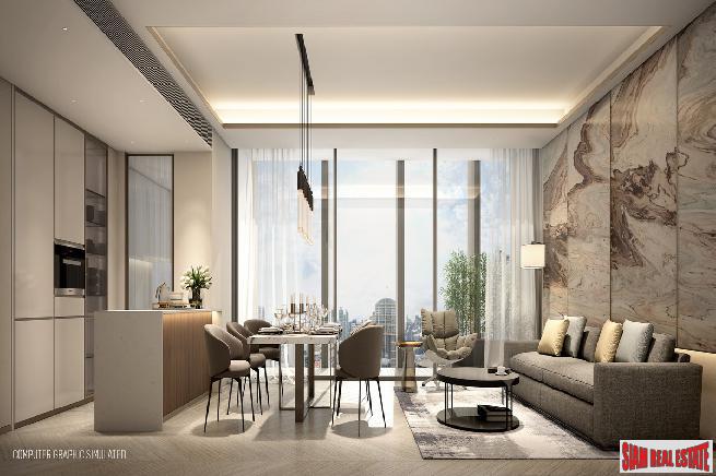 Super Luxury Off-Plan High-Rise Condo in the Best Location at Phrom Phong - Three Bed Units-8