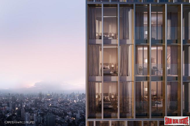 Super Luxury Off-Plan High-Rise Condo in the Best Location at Phrom Phong - Two Bed Units - 10% Discount!