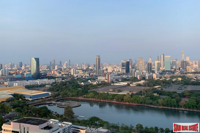 Millennium Residence @ Sukhumvit | Amazing Views of Benchakiti Park from this Extra Large Three Bedroom Asok Condo-0