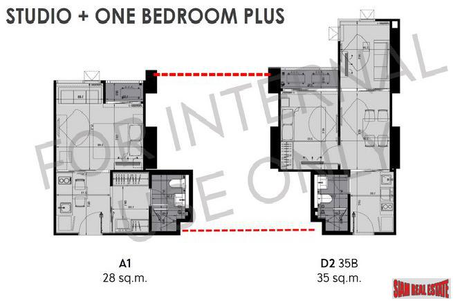 New High-Rise Condo only 150 metres to BTS with Amazing Facilities at Sathorn by Leading Thai Developer - Two Bed Units-8