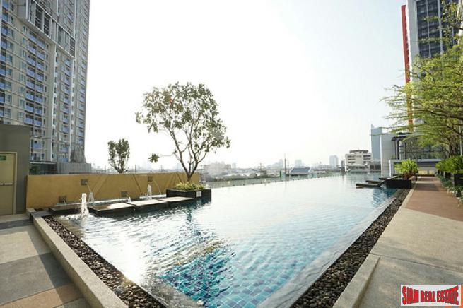 Supalai Lite Sathorn-Charoenrat | Two Bed Penthouse Condo for Sale-17