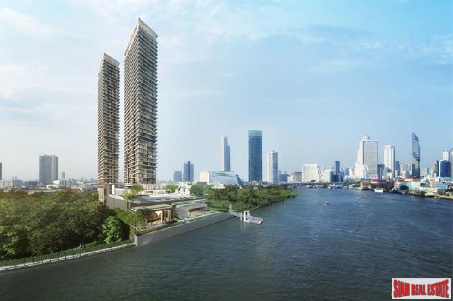Last units available back to market!! Sold out in 1 month: Best Waterfront Living in the Heart of Bangkok (Sathorn-Chareonnakorn) - 1 Bed Plus Units-0