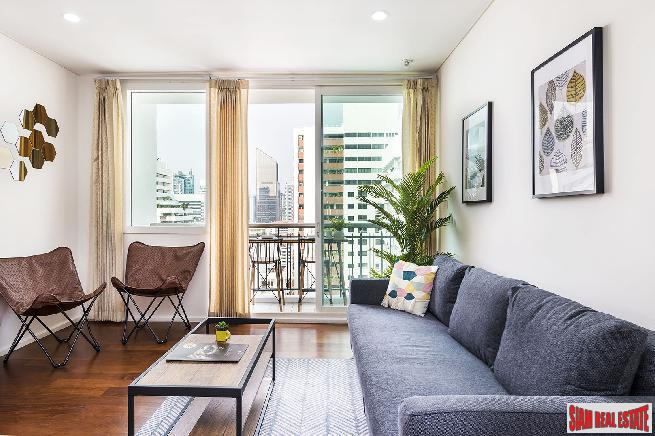 Wind Sukhumvit 23 | Two Bed Asoke Corner Quality Condo on High Floor with City Views-4