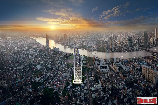 New Riverside High-Rise Condo in Construction in a Community by Leading Thai Developer - 3 Bed Units - Up to 6% Discount!-0