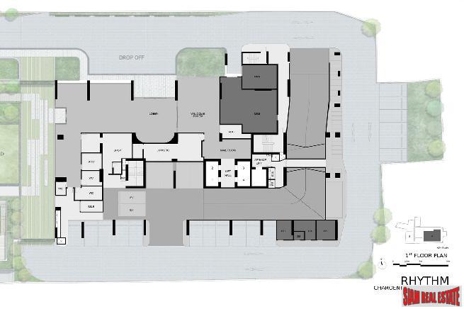 New Riverside High-Rise Condo in Construction in a Community by Leading Thai Developer - 3 Bed Units - Up to 6% Discount!-3