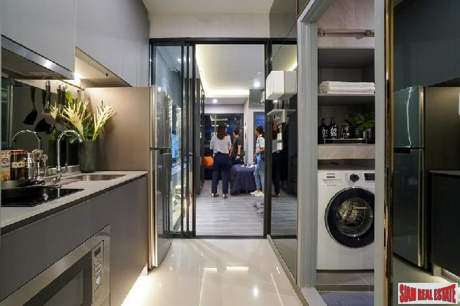 New High-Rise Condo in Construction by Leading Thai and Japanese Developers at Sukhumvit-Rama 4, Phra Khanong - 1 Bed Plus Units-9
