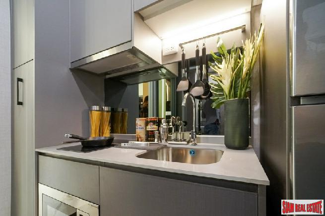 New High-Rise Condo in Construction by Leading Thai and Japanese Developers at Sukhumvit-Rama 4, Phra Khanong - 1 Bed Plus Units-8