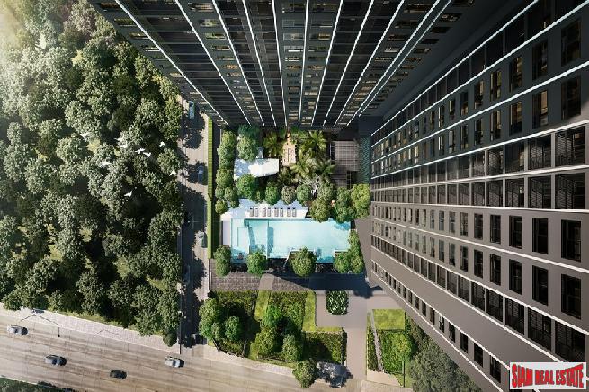 New High-Rise Condo in Construction by Leading Thai and Japanese Developers at Sukhumvit-Rama 4, Phra Khanong - 1 Bed Units-1