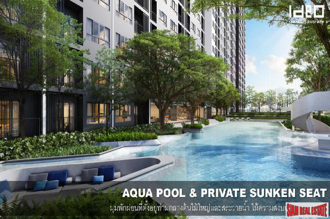 Nearing Completion High-Rise Riverside Smart Condo by Leading Thai Developer at Bang Phlat - Studio Units-17