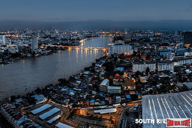Nearing Completion High-Rise Riverside Smart Condo by Leading Thai Developer at Bang Phlat - Studio Units-3