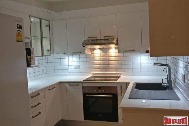 Rain Tree Villa | Recently Renovated Two Bedroom Condo with Two Balconies in Thong Lo-4