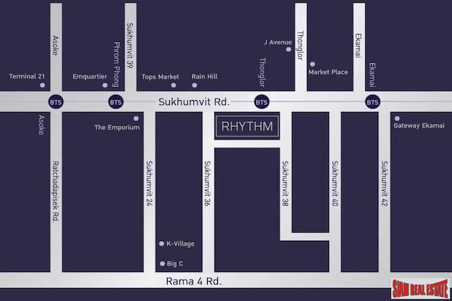 Rhythm Sukhumvit 36-38 | Quality Thong Lo Studio Condo for Sale with Clear City Views-8