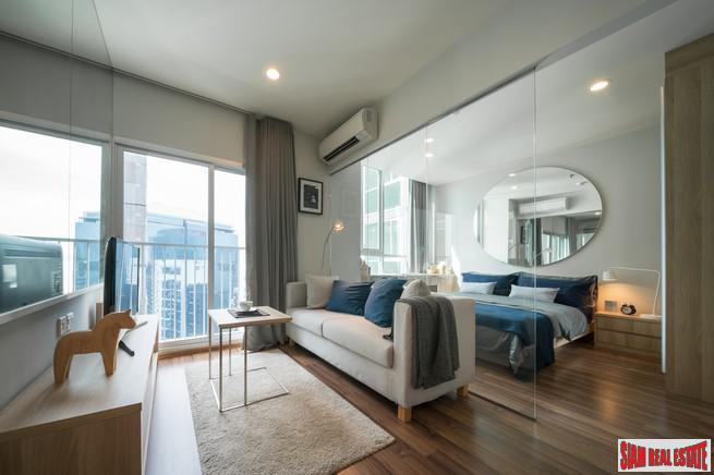 Newly Completed High-Rise Condo at Ratchada, MRT Thailand Cultural Centre - One Bed Units-5