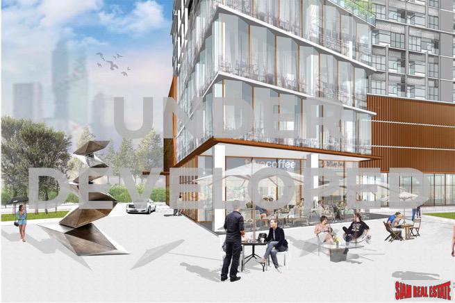 3 Bed Duplex Unit in New Development Built 500 M. from New Orange MRT Line in Rama 9-2