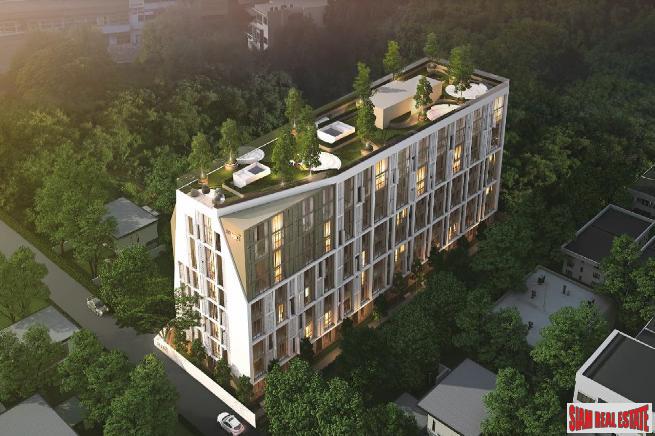 New Modern Low-Rise Condo with Unique Unit Types at Ladprao, Chatuchak - 5% Rental Guarantee for 3 Years! 1 Bed Plus Units-0