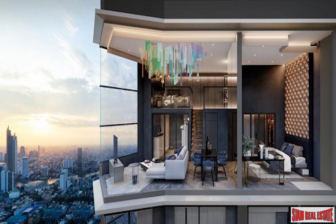 Park Origin Chula Samyan | Unique Corner Two Bedroom Loft-Style Condo for Sale in Siam Area of Bangkok-6