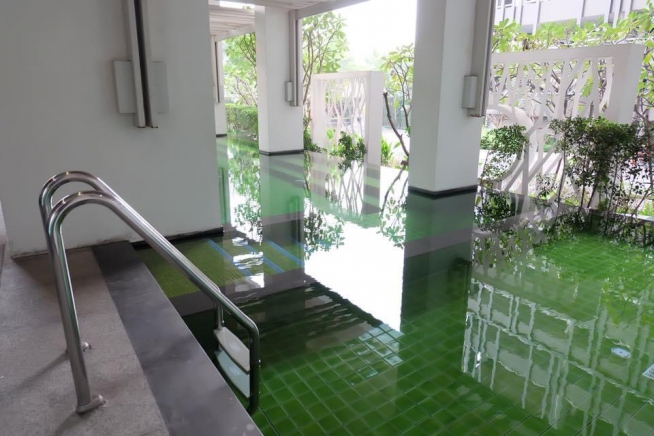 Aspire Rama 9 | Brightly Furnished One Bed Condo on 20th Floor with Closed Kitchen in Excellent Location of Rama 9-25