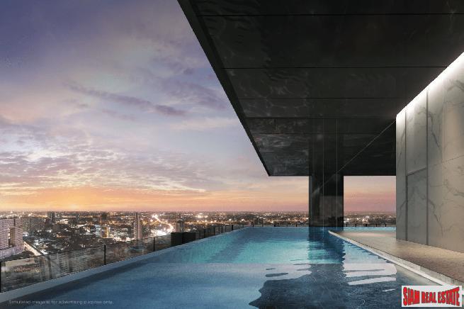 New Luxury High-Rise Newly Completed Next to BTS at Ratchayothin, Chatuchak - 2 Bed Corner Units-6