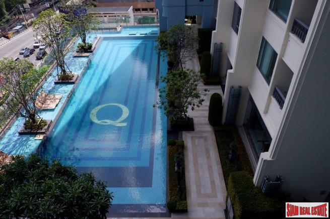 Q Asoke | Cozy Rare Studio Unit for Sale with Pool & City Views in Petchaburi-14