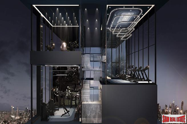 New Luxury High-Rise Condo with Amazing Facilities next to Santiphap Park and close to BTS Victory Monument - 1 Bed Units-11