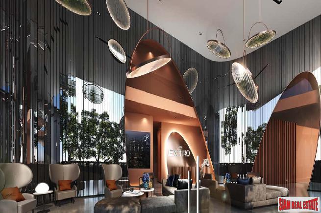 New Luxury High-Rise Condo with Amazing Facilities next to Santiphap Park and close to BTS Victory Monument - 1 Bed Units-12