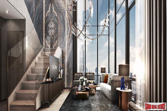 New Luxury High-Rise Condo with Amazing Facilities next to Santiphap Park and close to BTS Victory Monument - 2 Bed Units-3