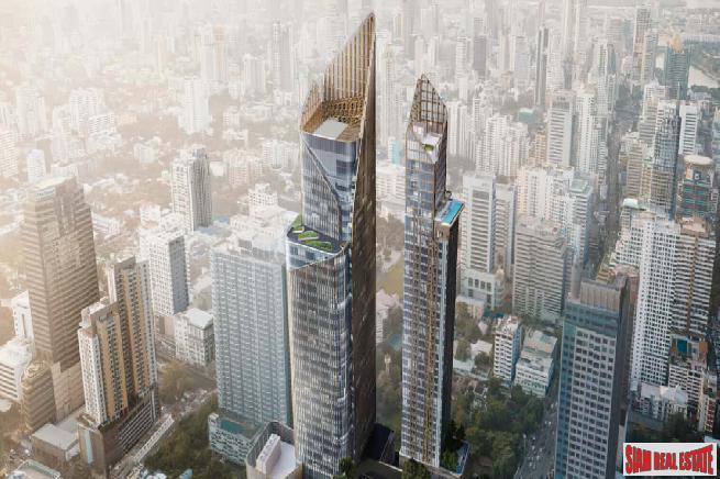 Newly Completed Luxury Mixed Use High-Rise Condo with Grade A Office and Luxury Mall at Asoke - 2 Bed Units - Apply for Special Prices!