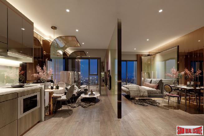 New Luxury High-Rise Condo in Construction at Ekkamai Road, Sukhumvit 63 - 1 Bed Plus Units-9