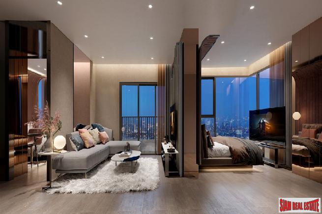 New Luxury High-Rise Condo in Construction at Ekkamai Road, Sukhumvit 63 - 1 Bed Plus Units-10